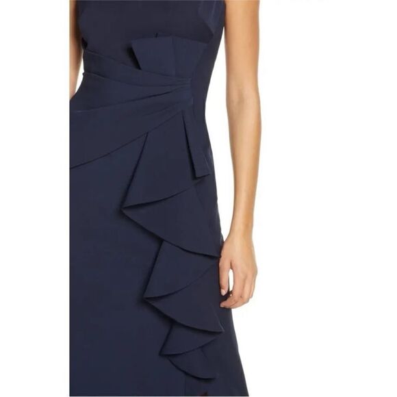 NWT Eliza J Ruffle Gown - Picture 5 of 7